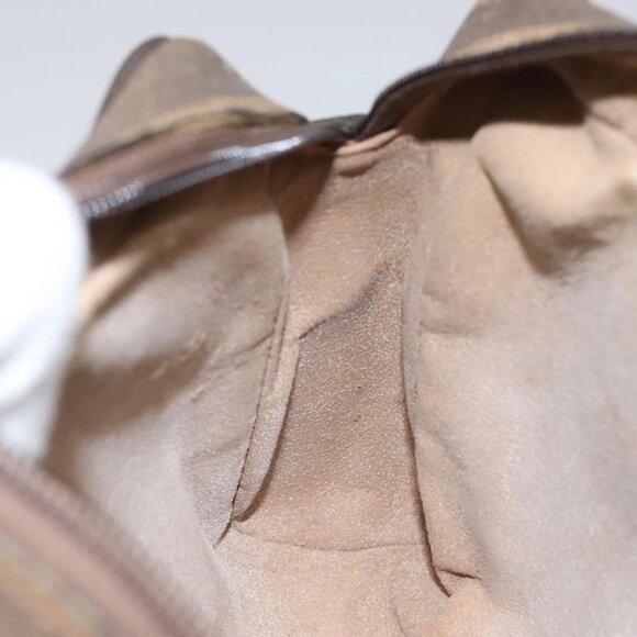 GUCCI GG Supreme Web Sherry Line Clutch Bag PVC Beige 89 01 012 Auth 112453 - Picture 16 of 16